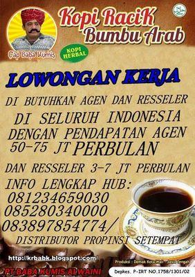 Info lebih lanjut hubungi
No telp saya: +886987743750
Atau invite pin bb: 7FFC4C81
Atau kunjungi web di bawah ini:
http://t.co/UlOjBHiyQc