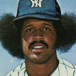 A(nother) year in the life of a '76 Topps Oscar Gamble baseball card shoved in my wallet.
