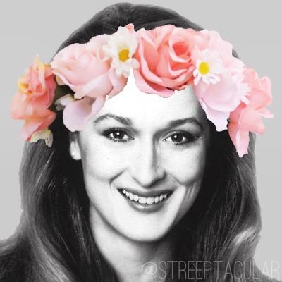 Meryl Streep. That's all. ✌️ | streeper |