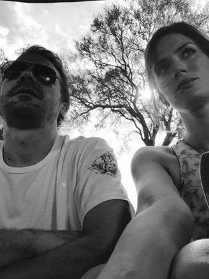 Siempre junto a ustedes, a pesar de la distancia ❤❤ @Paulitachaves @Pedroalfonsoo