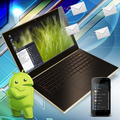 Android pc to sms program is compatible with major Android technology based mobile devices
