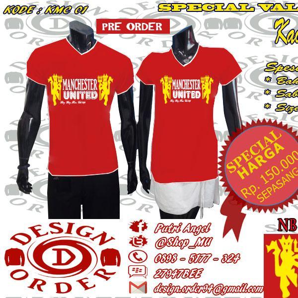 Official Akun Partner // Pre Order Kaos Couple MU, Idr 150k, Cp:08985177324 Bbm:27947BEE..