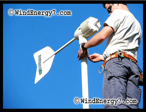 Inventor of the RoofMill, Rooftop Wind Turbine Kit, Founder of WindEnergy7 LLC, Manufacturer of Wind/Solar Systems for Homes & Businesses.  WindEnergy7.