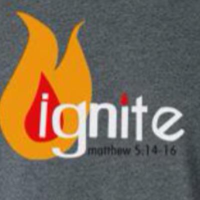 Our student ministry at Blue Ridge View Baptist Church is called Ignite. We base this off Matthew 5:14-16. We want to be a shining light in Pickens County.