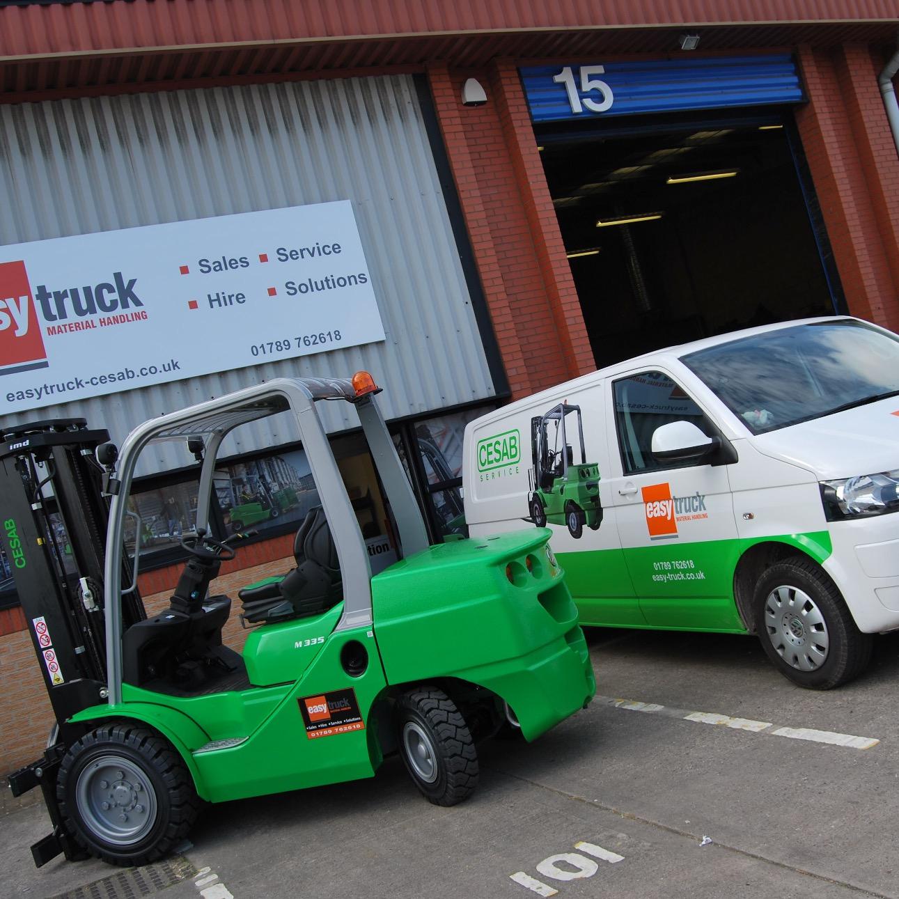 Easy Truck is a forklift sales, hire and service centre based in Alcester, Warwickshire offering independent advice on all your material handing requirements.