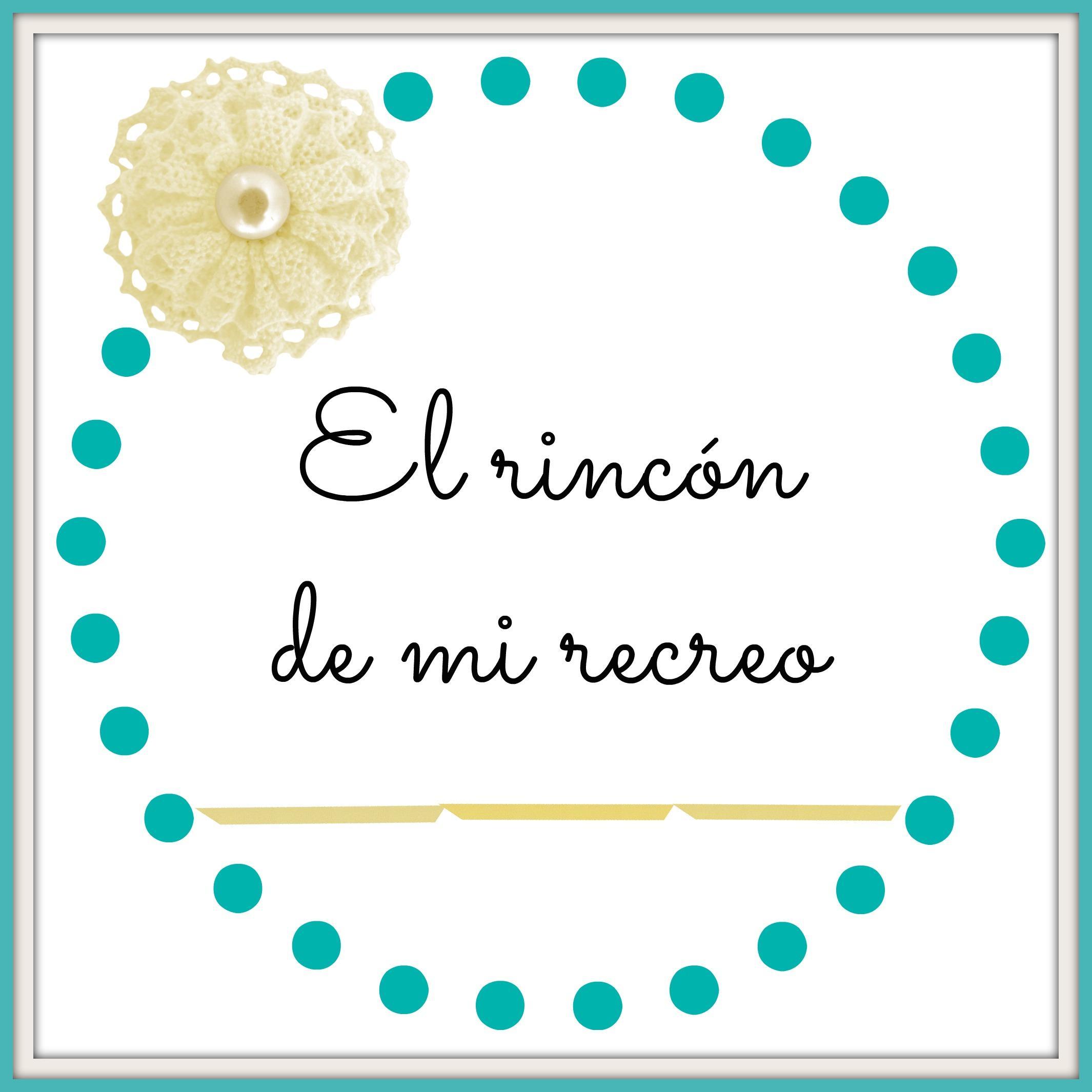Enóloga frustrada, y mami primeriza. Maternidad, manualidades, recetas... y algún desvario más encontrarás en el Rincón de mi Recreo.
