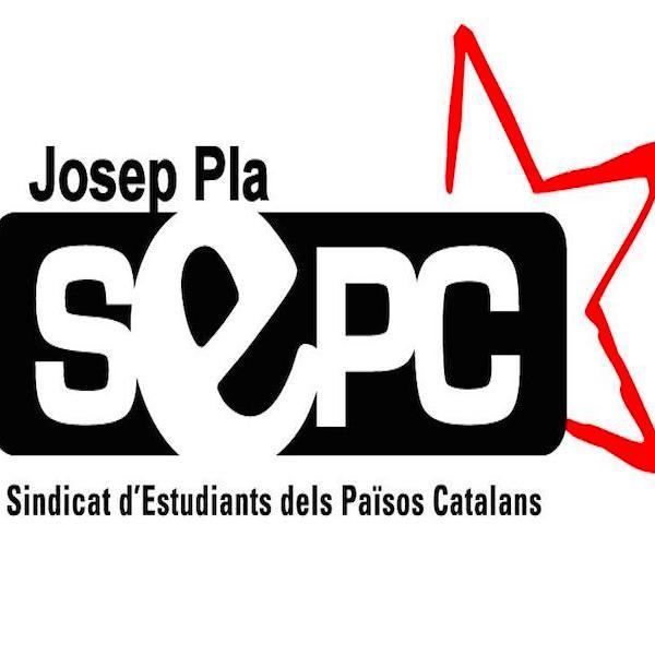 Nucli del Sindicat d'Estudiants dels Països Catalans de l'Ins Josep Pla de BCN.