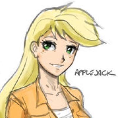Howdy yall, ah am Apple Jack I work on a farm and help mah big brother and baby sister!