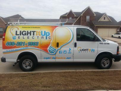 Light It Up Electric, Inc. is a local electrical contracting company, gladly serving the North Dallas, Collin & Denton County area.