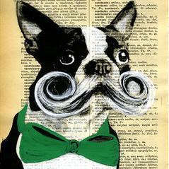 QuoteStaches's profile picture. Quotes & Tweets about Dogs and Mustaches! Tweet us things about mustaches! I mustache you a question but I'm shaving it for later.