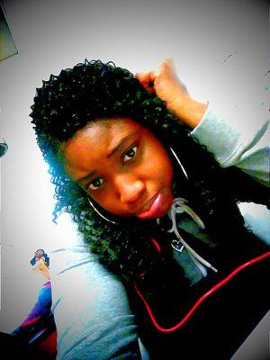juju goofy lovable girl with a temp