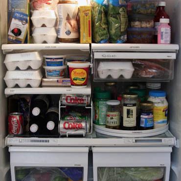 The most bored refrigerator in the world