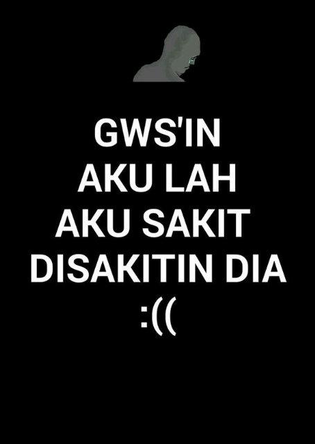 bahagia itu simple , cuman elu nya aja yang kudu milih mau bahagia atau kaga ... ;)