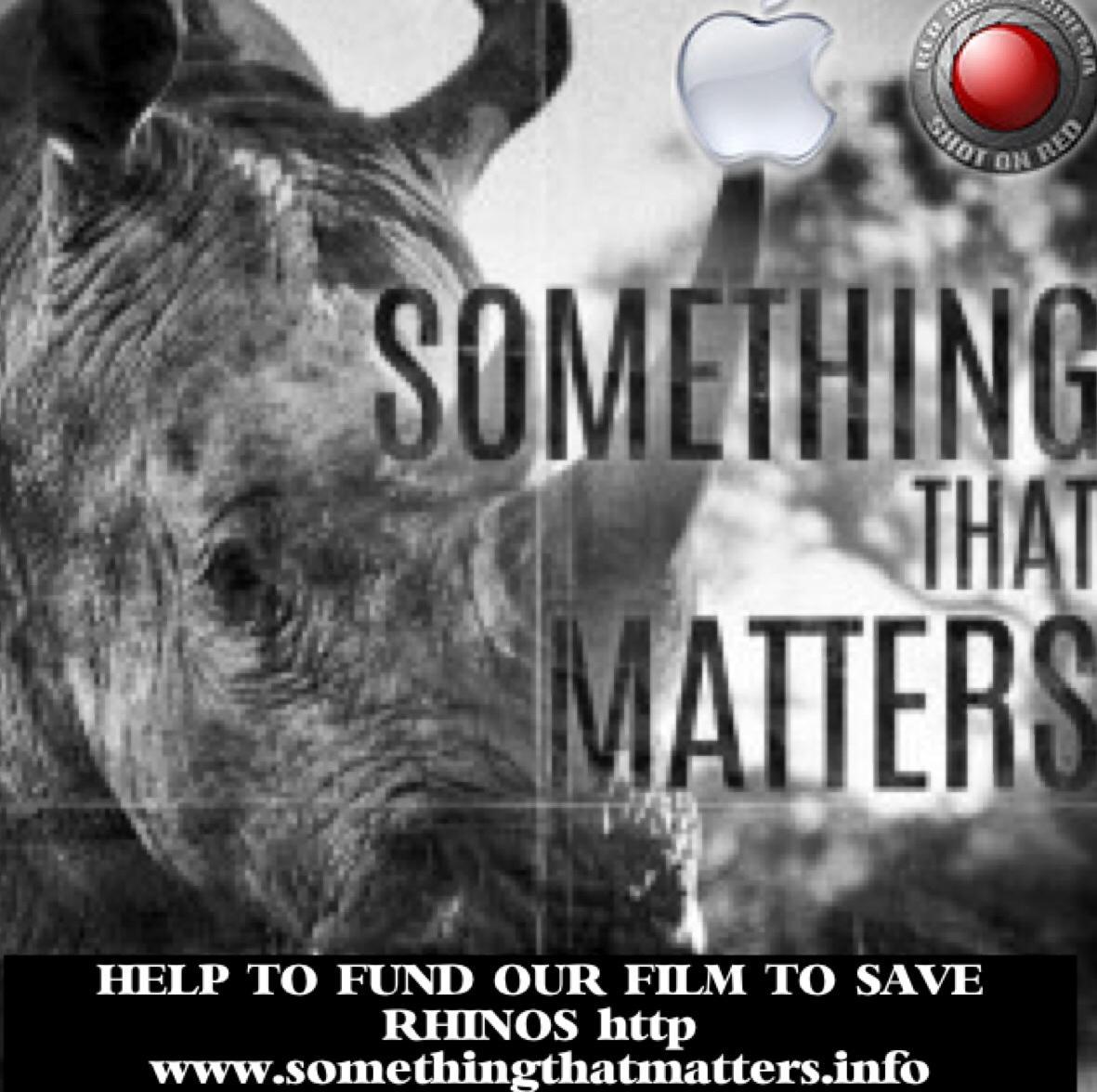 Documentary feature film “Something That Matters” takes a raw, first-hand look at the ever-present crisis of poaching looming over Africa’s last Rhinos.