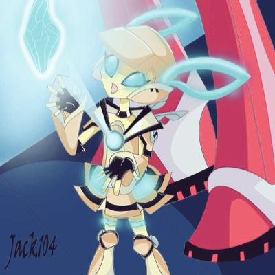 This little Sparkling belongs to:@FemmeSoundwave1 and @ShokwavesLogic As the youngest Con,she doesn't have any bad circuts,also,MEGATRON thinks she's Cute!!!!