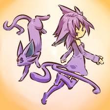 Im an espeon. The psychic type. I can turn into a human and my trainer is @pkmntrainerp. #RP #female
