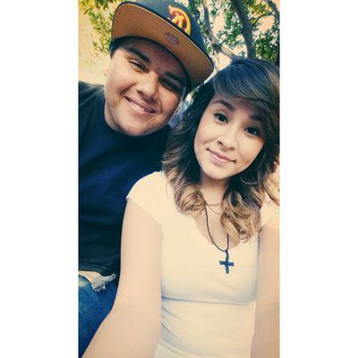 Living life with the woman of my life Karen Navarro❤️☺️ & My pride and joy Aurora Vianney Vega❤️