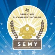 Die Verleihung des Deutschen Suchmarketingpreises SEMY findet im Rahmen der SMX München im ICM statt.
