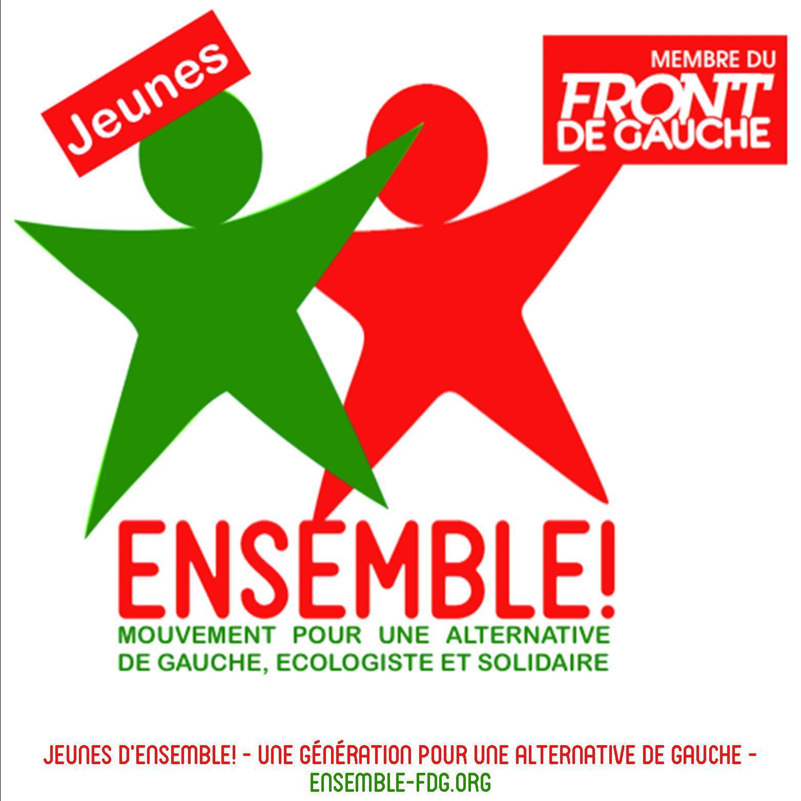 Secteur Jeune d'@Ensemble_FdG pour une alternative de gauche éco-socialiste, #Ensemble