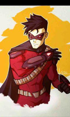 E14RedHawk's profile picture. The world is red. 
[DC OC ]