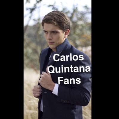 este es el club de fans oficial de Carlos Quintana @cquintanamx y nos dedicaremos a apoyar la carrera de este cantante... somos... Quintanafans!