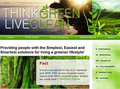 This environmental website has been designed for people on the go!