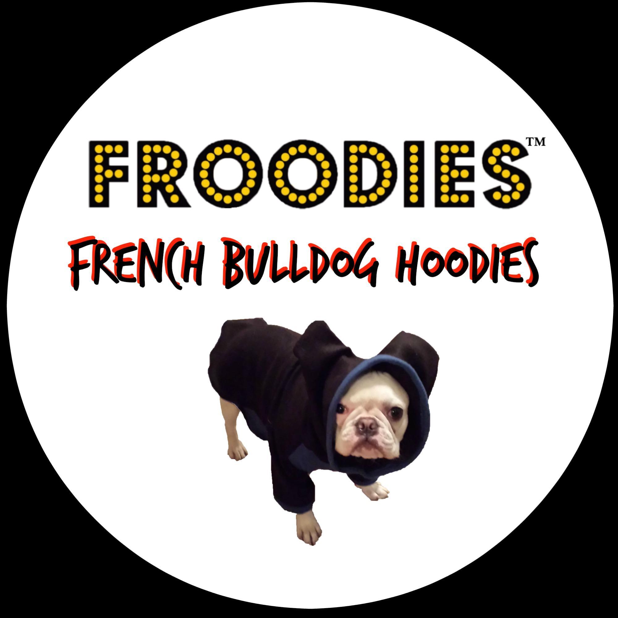 #Froodies ~ #Frenchie #Hoodie ~ #Sweatshirt #Coat #Costume #Cosplay #FrenchBulldog #BostonTerrier #Pug #Bulldog #FrogDog #Dog #DogSupplies #DogClothing