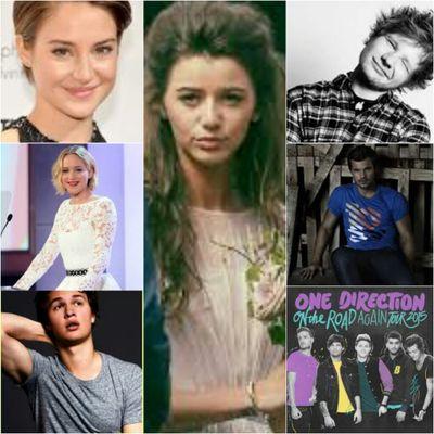 - Directioner - Sheerio - Ansel Elgort - Taylor Lautner - Calderic - Shailene Woodley - Jennifer Lawrence