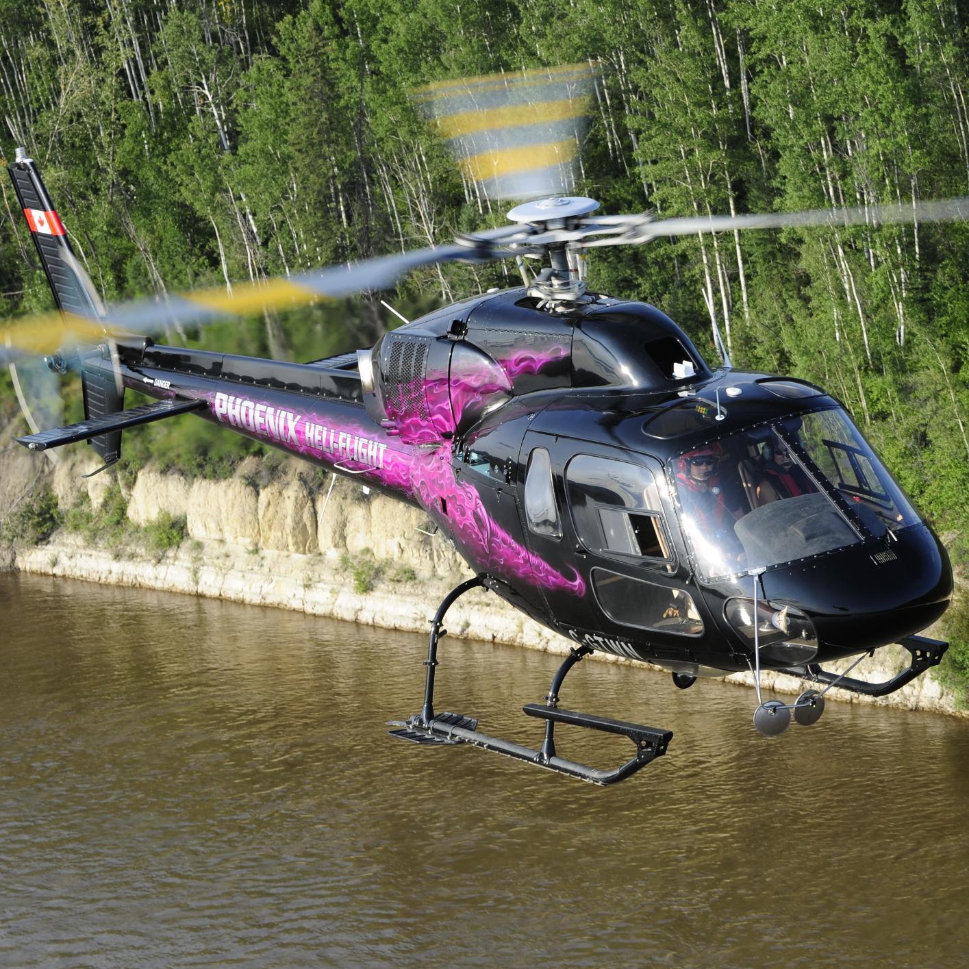 Phoenix Heli-Flight is a locally owned helicopter company committed to providing safe, professional charter services in the Wood Buffalo region.