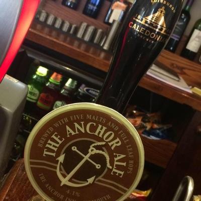 The Anchor Inn Sidmouth. Heineken Blue Star UK cask ale pub of the year 2014. platinum sponsor for folk week 2004-present.