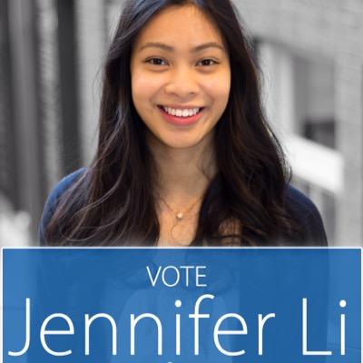 On January 27th/28th, vote Jennifer Li for Undergraduate Student Trustee #TrustLi @queensu #AMSVotes