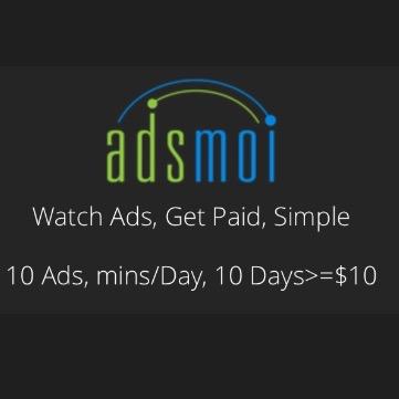 You're forced to watch ads online... might as well get paid.