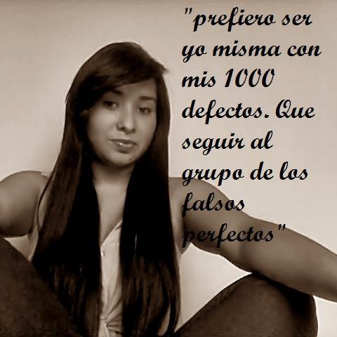 sé quién  soy, sé  en qué  creo y eso es todo lo que necesito saber. Así que apartir de eso,  haz lo que necesites hacer.