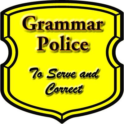 grammarcops115's profile picture. Helping the lives of those who struggle with spelling, grammar, or making themselves sound stupid on Twitter!