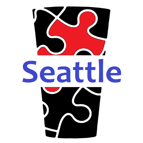 The Seattle and Eastside branch of @PuzzledPint, a casual event for puzzle lovers. Find us on both sides of the lake the second Tuesday of every month!