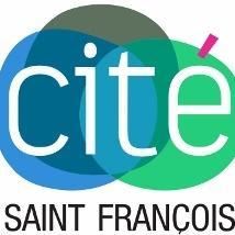 La Cité Saint François regroupe un centre de conférences, un restaurant, une résidence étudiants, une crèche, une clinique, des bureaux et un parking public.