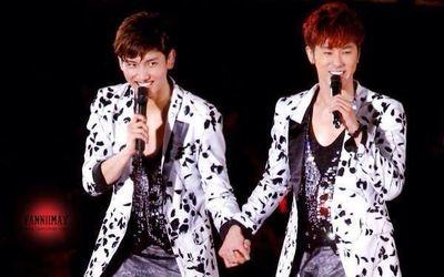 ユノとチャンミンの二人の東方神起を応援します！東方神起は二人です！