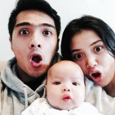 Call me Kiya, My dad's @RickyHarun45MF , My mom's @Herfiza