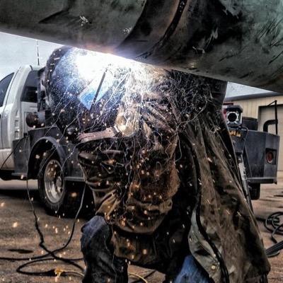 My siblings got the brains of the family so i just learned how to weld.
