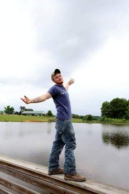 I'm myself never gonna be anyone else love me or hate me i'ma remain the same. Huntin and fishin is what i do. and I love music. nuff said.