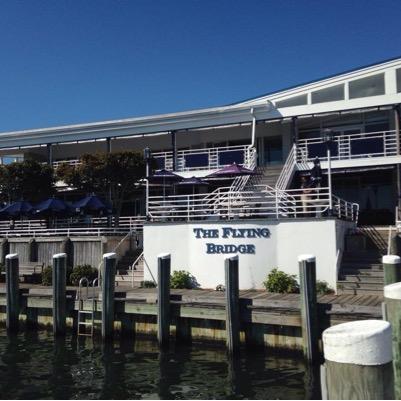 We are a seasonal restaurant, wedding & function venue right on Falmouth Harbor!