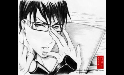I am William T. Spears manager of the Shinigami Dispatch Division. I am a Grim Reaper. P.S I'm better than Sebastian