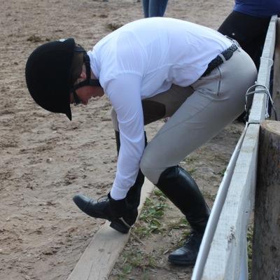 Just another ordinary equestrian trying to make it in a rich man's world  Hunter Jumper cause you know how it is