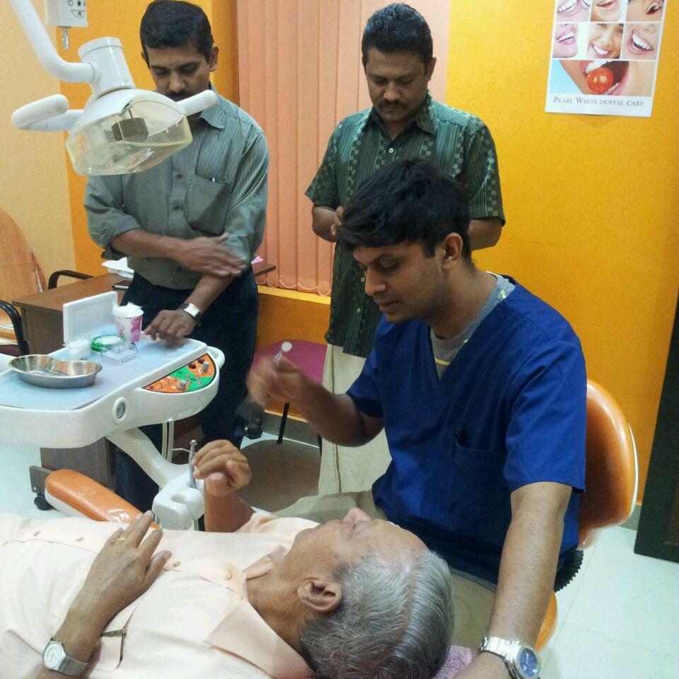 Smile With Us!!
Our aim is to ensure that everyone can enjoy a Pearl White Smile!!!. 
Dr. Kamal's Pearl White Dental Care/-