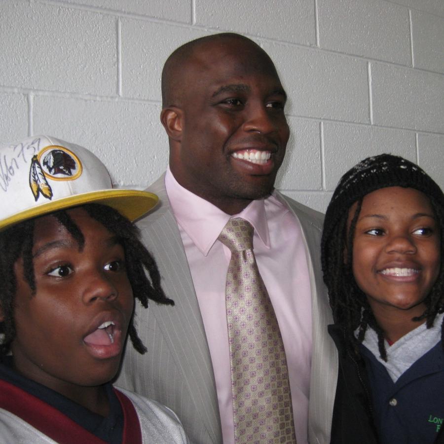 In 2003 NFL Player London Fletcher created London’s Bridge Fdn. to build standards of education, leadership, teamwork, health/fitness in today’s youth.