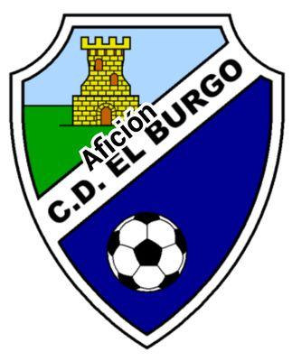 Afición del equipo de fútbol CD El Burgo . Pase lo que pase siempre apoyando y animando