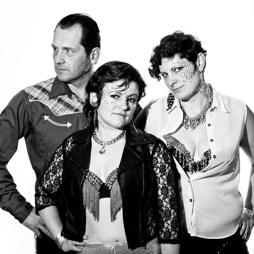 Raven Marcus is a trio of musical awesomeness that falls under the genre of Cowboy Glam Rock, mandolin inspired rock and roll with more than a hint of twang.