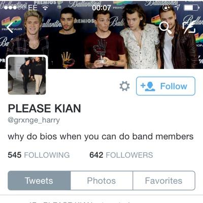 dont follow me, follow @grxnge_harry becayse she just gave you a free follow