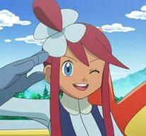 that flying type gym leader in unova! :) #RP #EngagedTo @hopeofjohto he never fails to surprise me ♥