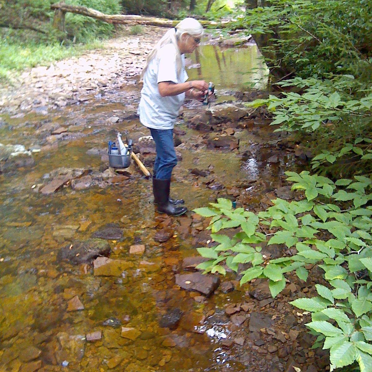 First time water monitoring!